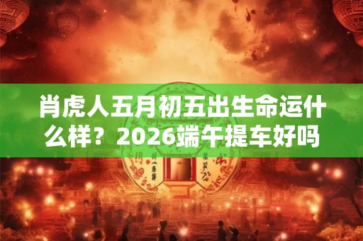 肖虎人五月初五出生命运什么样？2026端午提车好吗？