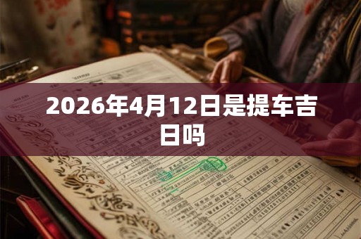 2026年4月12日是提车吉日吗