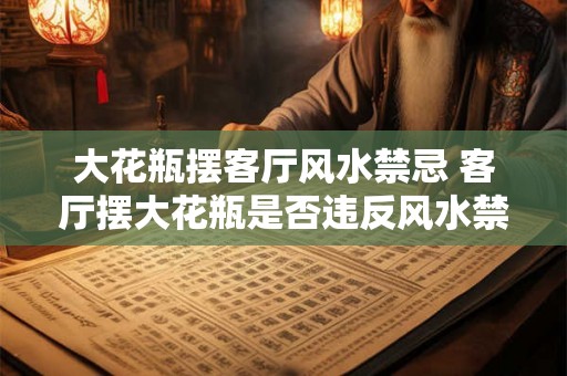 大花瓶摆客厅风水禁忌 客厅摆大花瓶是否违反风水禁忌
