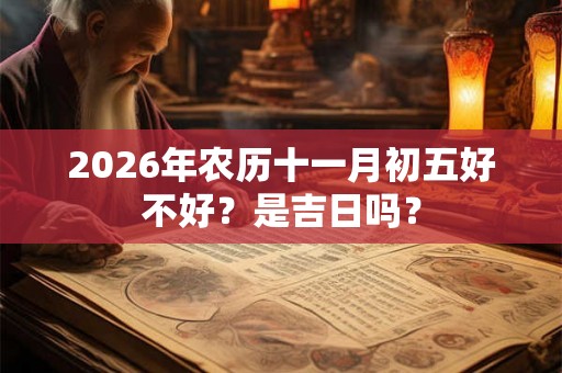 2026年农历十一月初五好不好？是吉日吗？