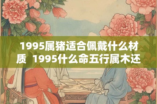 1995属猪适合佩戴什么材质  1995什么命五行属木还是属火