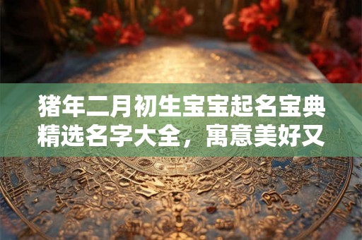 猪年二月初生宝宝起名宝典精选名字大全，寓意美好又独特！