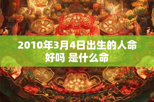 2010年3月4日出生的人命好吗 是什么命