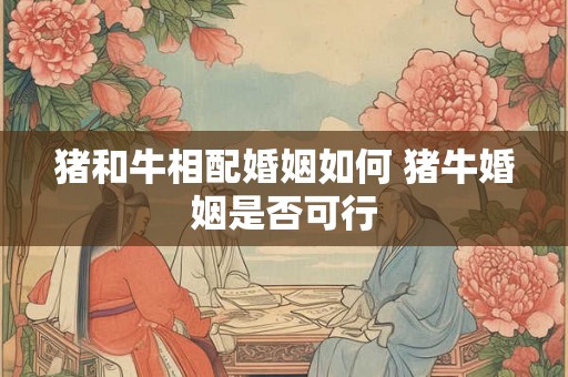 猪和牛相配婚姻如何 猪牛婚姻是否可行