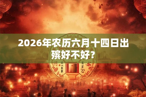 2026年农历六月十四日出殡好不好？