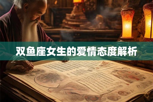 双鱼座女生的爱情态度解析 双鱼座女生的爱情态度解析