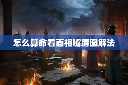 怎么算命看面相嘴唇图解法