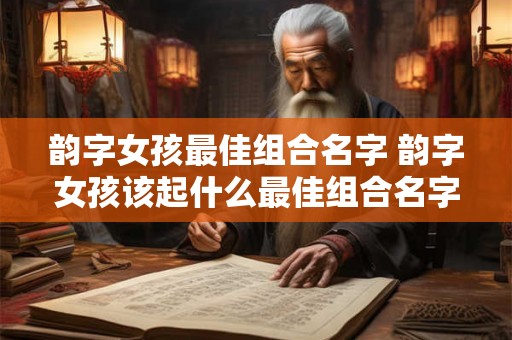 韵字女孩最佳组合名字 韵字女孩该起什么最佳组合名字