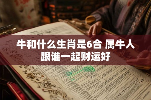 牛和什么生肖是6合 属牛人跟谁一起财运好