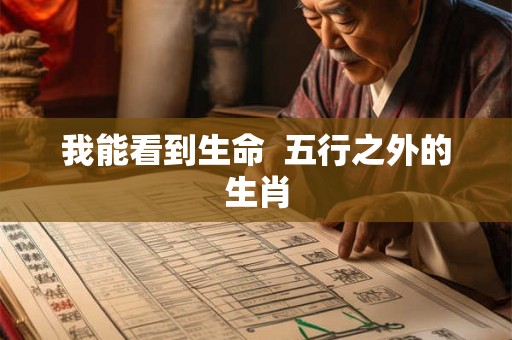我能看到生命  五行之外的生肖