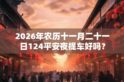 2026年农历十一月二十一日124平安夜提车好吗？