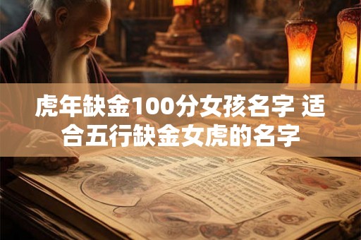 虎年缺金100分女孩名字 适合五行缺金女虎的名字