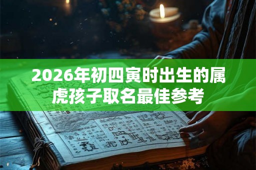 2026年初四寅时出生的属虎孩子取名最佳参考 2026年初四寅时出生的属虎孩子取名最佳参考