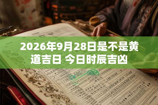 2026年9月28日是不是黄道吉日 今日时辰吉凶