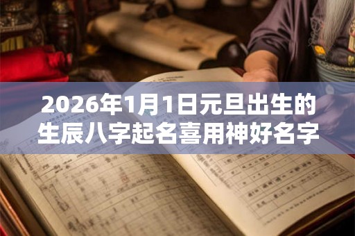 2026年1月1日元旦出生的生辰八字起名喜用神好名字
