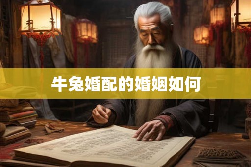 牛兔婚配的婚姻如何