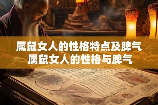 属鼠女人的性格特点及脾气 属鼠女人的性格与脾气