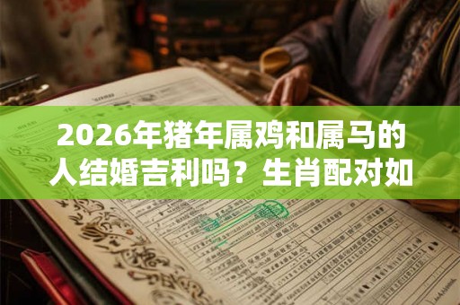2026年猪年属鸡和属马的人结婚吉利吗？生肖配对如何？