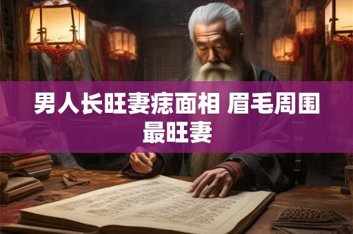 男人长旺妻痣面相 眉毛周围最旺妻 男人长旺妻痣面相 眉毛周围最旺妻