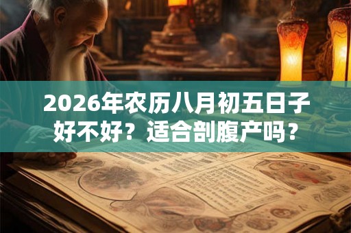 2026年农历八月初五日子好不好?适合剖腹产吗? 2026年农历八月初五日子好不好?适合剖腹产吗?