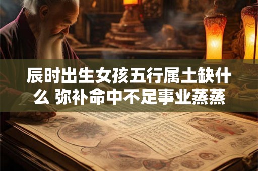 辰时出生女孩五行属土缺什么 弥补命中不足事业蒸蒸日上
