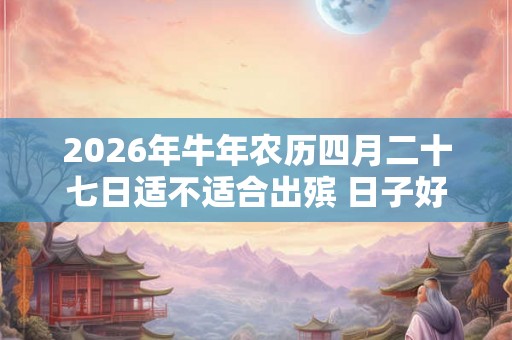 2026年牛年农历四月二十七日适不适合出殡 日子好吗