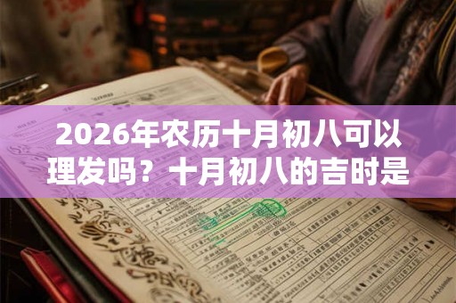 2026年农历十月初八可以理发吗？十月初八的吉时是几点？
