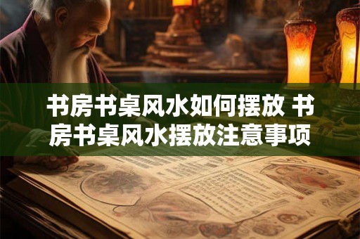 书房书桌风水如何摆放 书房书桌风水摆放注意事项