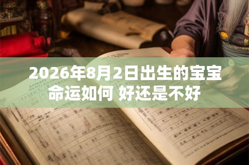 2026年8月2日出生的宝宝命运如何 好还是不好