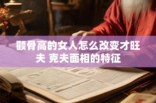 颧骨高的女人怎么改变才旺夫 克夫面相的特征