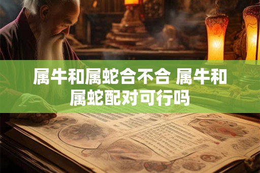 属牛和属蛇合不合 属牛和属蛇配对可行吗