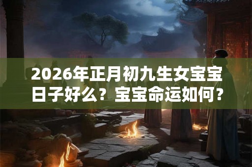 2026年正月初九生女宝宝日子好么？宝宝命运如何？