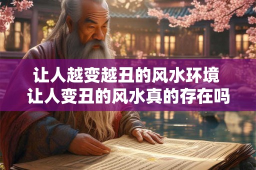 让人越变越丑的风水环境 让人变丑的风水真的存在吗