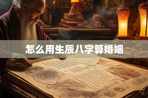 怎么用生辰八字算婚姻