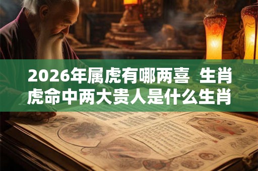 2026年属虎有哪两喜 生肖虎命中两大贵人是什么生肖 2026年属虎有哪两喜 生肖虎命中两大贵人是什么生肖