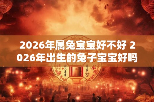 2026年属兔宝宝好不好 2026年出生的兔子宝宝好吗