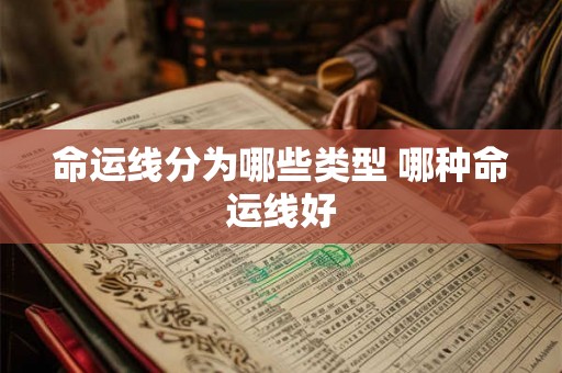 命运线分为哪些类型 哪种命运线好