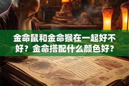 金命鼠和金命猴在一起好不好?金命搭配什么颜色好? 金命鼠和金命猴在一起好不好?金命搭配什么颜色好?