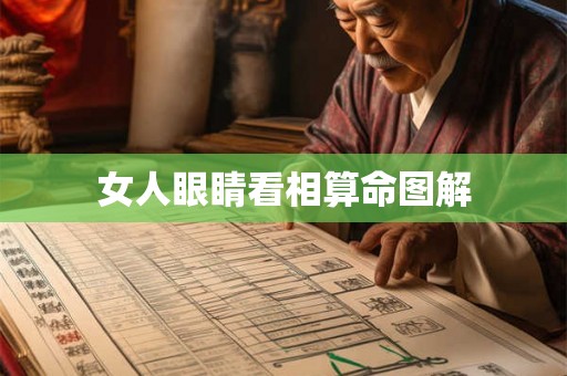 女人眼睛看相算命图解
