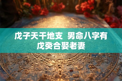 戊子天干地支 男命八字有戊癸合娶老妻 戊子天干地支 男命八字有戊癸合娶老妻