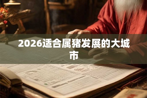 2026适合属猪发展的大城市