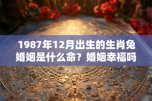 1987年12月出生的生肖兔婚姻是什么命？婚姻幸福吗？