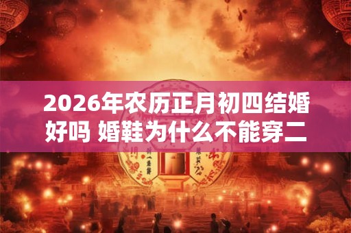 2026年农历正月初四结婚好吗 婚鞋为什么不能穿二次 2026年农历正月初四结婚好吗 婚鞋为什么不能穿二次