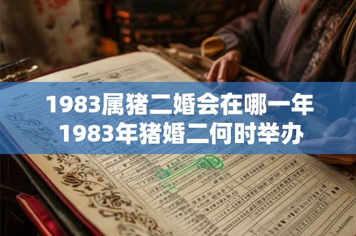 1983属猪二婚会在哪一年 1983年猪婚二何时举办