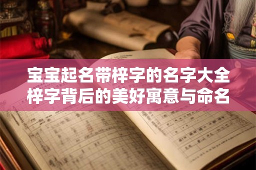 宝宝起名带梓字的名字大全梓字背后的美好寓意与命名艺术