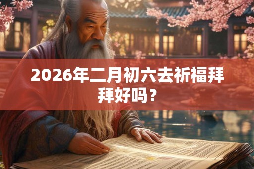 2026年二月初六去祈福拜拜好吗？