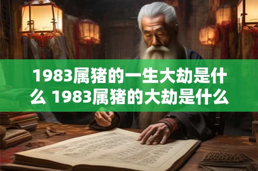 1983属猪的一生大劫是什么 1983属猪的大劫是什么