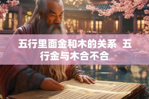 五行里面金和木的关系  五行金与木合不合