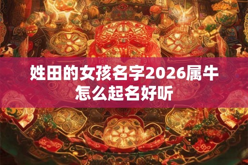 姓田的女孩名字2026属牛怎么起名好听