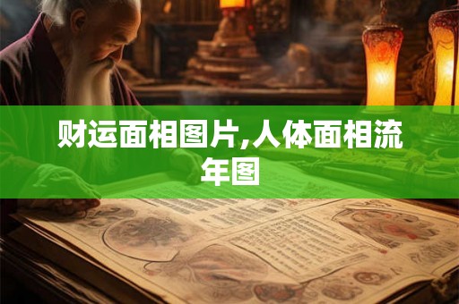 财运面相图片,人体面相流年图